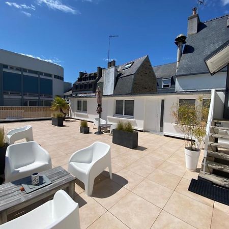 Votre Mini Maison En Plein Coeur Du Centre Ville -Terrasse - Et Parking Prive Sur Place Clos - Draps Et Menage Inclus Concarneau Kültér fotó