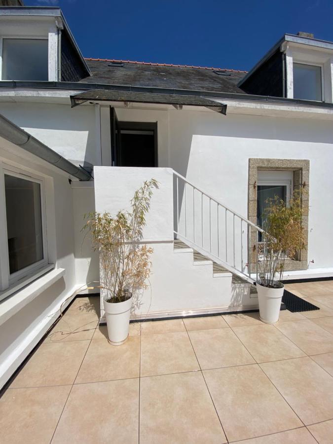 Votre Mini Maison En Plein Coeur Du Centre Ville -Terrasse - Et Parking Prive Sur Place Clos - Draps Et Menage Inclus Concarneau Kültér fotó